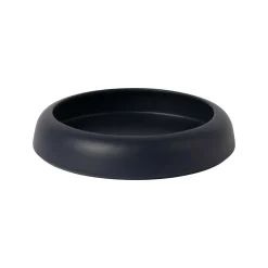 Coupe Omar 02 Ceramique Bleu / Plat - Large / O 30,8 X H 6,3 Cm - Fait Main - Raawii