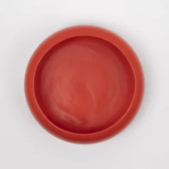 Coupe Omar 01 Ceramique Rose Orange / Small - O 23,5 X H 9,5 Cm / Fait Main - Raawii