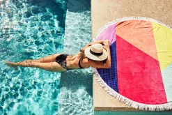 Drap De Bain Hulule Tissu / O 150 Cm - Coton Eponge - Sunnylife