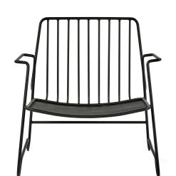 Fauteuil Bas Fish & Fish Metal / Sans Coussin - Acier - Serax
