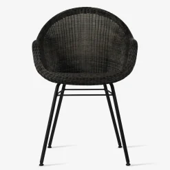 Fauteuil Edgard Plastique Fibre Vegetale/ Osier Polyethylene Tresse Main - Vincent Sheppard