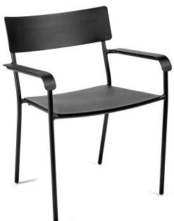 Fauteuil Empilable August Metal/ Aluminium - Serax