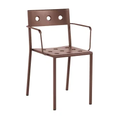 Fauteuil Empilable Balcony Metal Rouge - Hay
