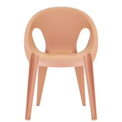 Fauteuil Empilable Bell Plastique Orange / By Konstantin Grcic / Polypropylene Recycle - Eco-Concu - Magis