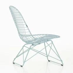 Fauteuil Lounge Wire Chair Lkr Metal Bleu / Charles & Ray Eames, 1951 - Vitra