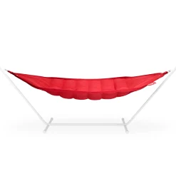 Hamac Avec Support Headdemock Superbe Tissu Rouge / Tissu Olefine - Fatboy