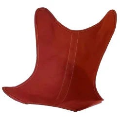 Housse Tissu Rouge Orange Coton Outdoor / Pour Fauteuil Aa Butterfly - Aa-New Design