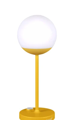 Lampe Exterieur Sans Fil Rechargeable Mooon! Led Metal Plastique Jaune / H 41 Cm - Usb - Fermob