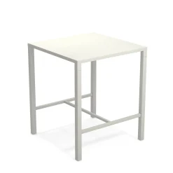 Mange-Debout Nova Metal Blanc / 90 X 90 Cm X H 105 Cm - Emu