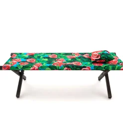 Meridienne Pliable Toiletpaper - Bois / Lit De Jour - Seletti