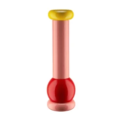 Moulin A Epices / By Ettore Sottsass - H 23 Cm Bois/ Alessi 100 Values Collection - Alessi