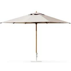 Parasol Classic Tissu Bois Blanc / 300 X 300 Cm - Bois - Ethimo