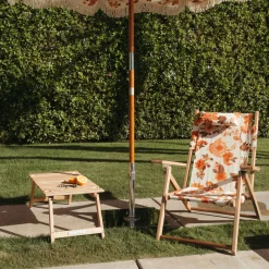 Pied De Parasol The Classic Gris Argent Metal / 16 Kg - Pour Mat De 2,5 A 3,8 Cm - Business & Pleasure
