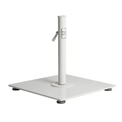 Pied De Parasol The Classic Metal Blanc / 25 Kg - Pour Mat De 2,5 A 3,8 Cm - Business & Pleasure