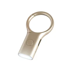 Porte-Cles Nomaday Light Or Metal / Mini Torche Led - Recharge Usb - Lexon