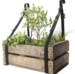 Support Jardiniere Tissubretelles De Balcon / Set 2 Sangles Suspension - Bacsac
