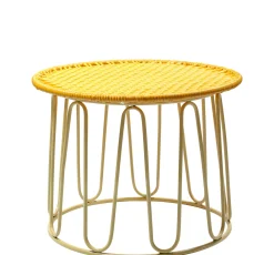Table Basse Circo Plastique Jaune / O 51 X H 42 Cm - Ames