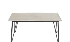 Table Basse Concrete Pierre Gris / Beton - 90 X 60 Cm - Bloomingville