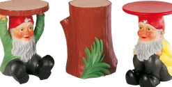 Table D'Appoint Gnomes Plastique Jaune - Kartell