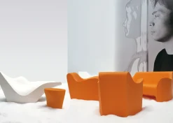 Table D'Appoint Tokyo Pop Plastique/ Tabouret - H 40 Cm - Driade