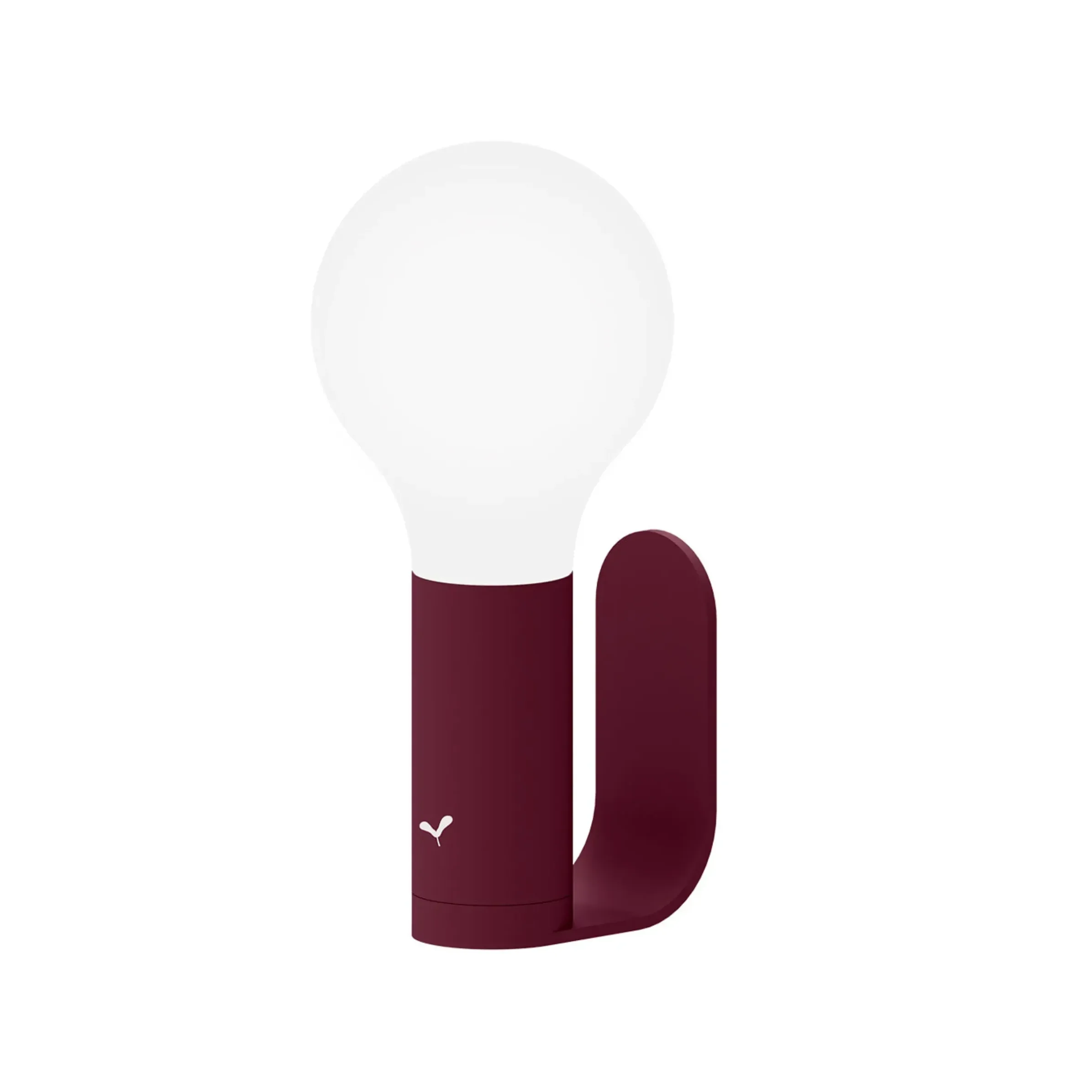 Accessoire Metal Rouge / Support Mural Pour Lampe Sans Fil Aplo Led - Fermob