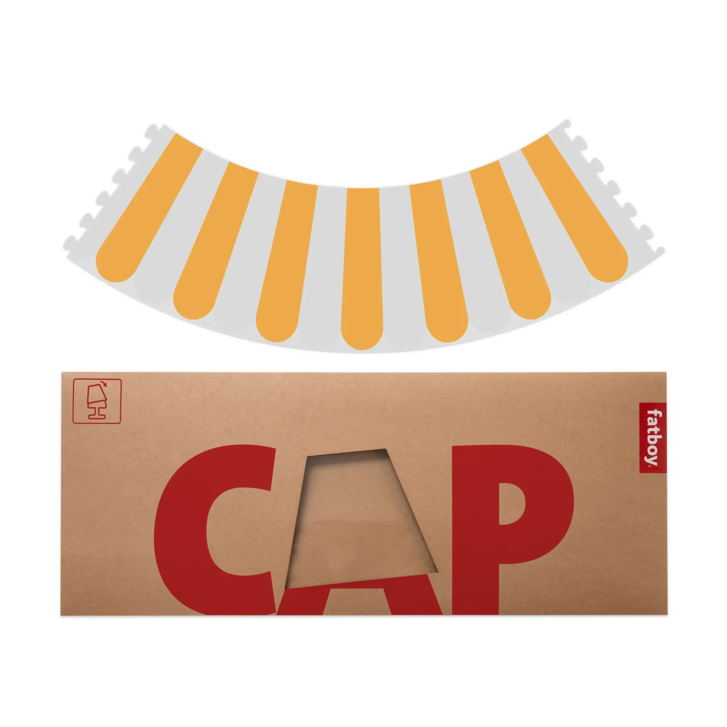 Accessoire Plastique Jaune / Abat-Jour Cooper Cappie Pour Lampe Edison The Petit - Fatboy