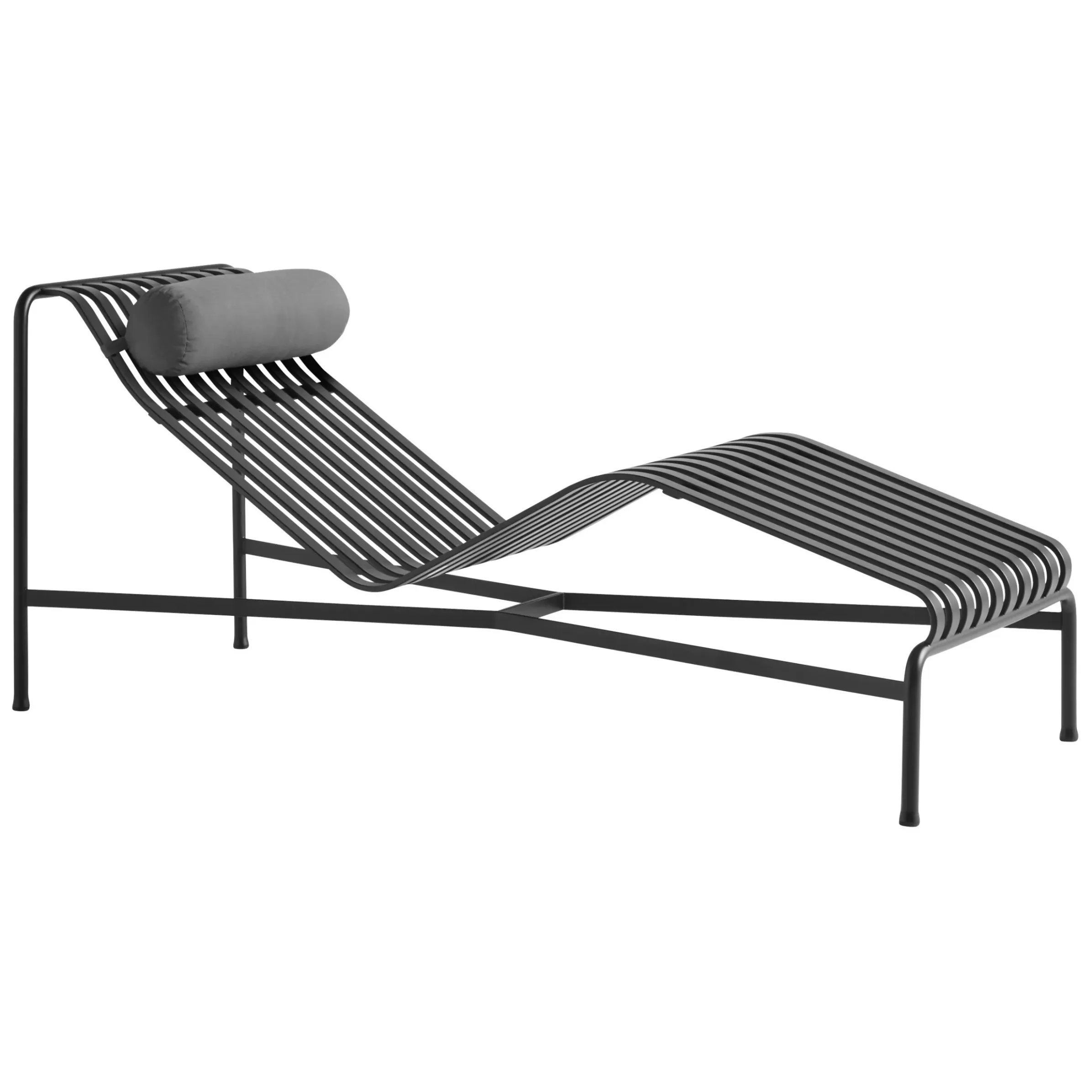 Accessoire Tissu Gris / Coussin Appui-Tete Pour Bain De Soleil Palissade - Hay