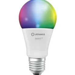 Ampoule Connectee E27 Smart+ Plastique Blanc / Lot De 3 - Standard - Multicolore Rgbw / 14W = 100W - Wifi / Variable - Ledvance