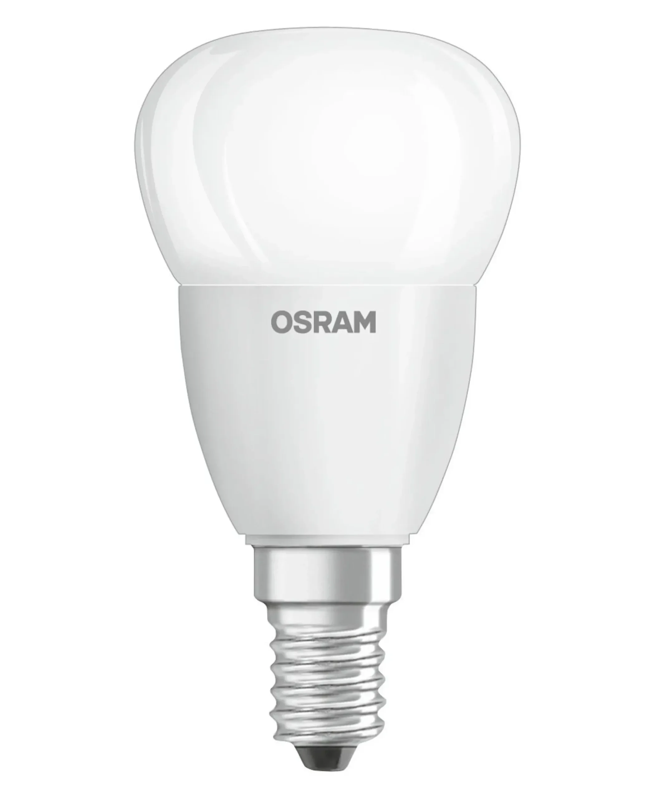 Ampoule Led E14 Avec Radiateur Verre / Spherique Depolie - (2700K, Chaud) - Osram