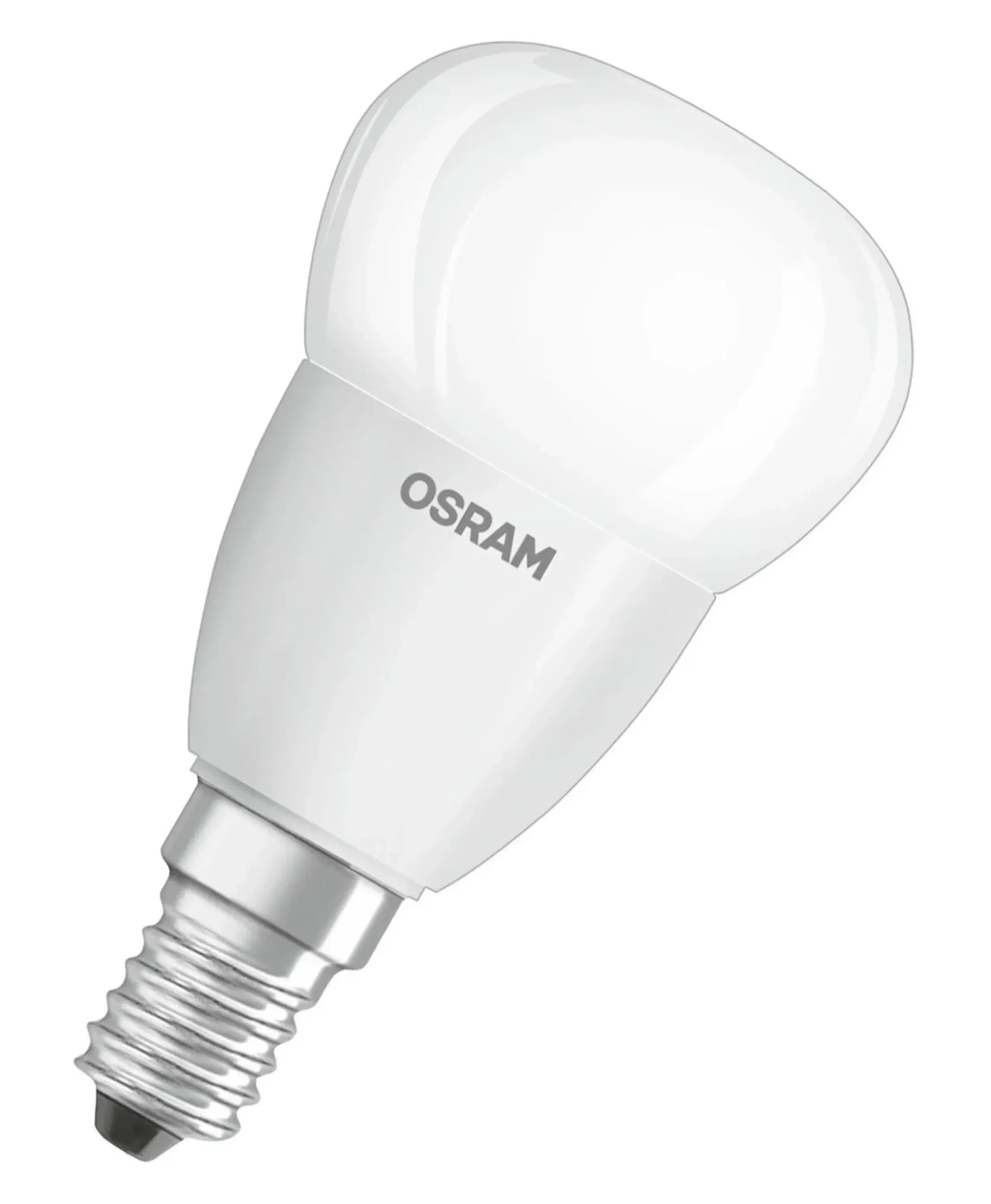 Ampoule Led E14 Avec Radiateur Verre / Spherique Depolie - (2700K, Chaud) - Osram