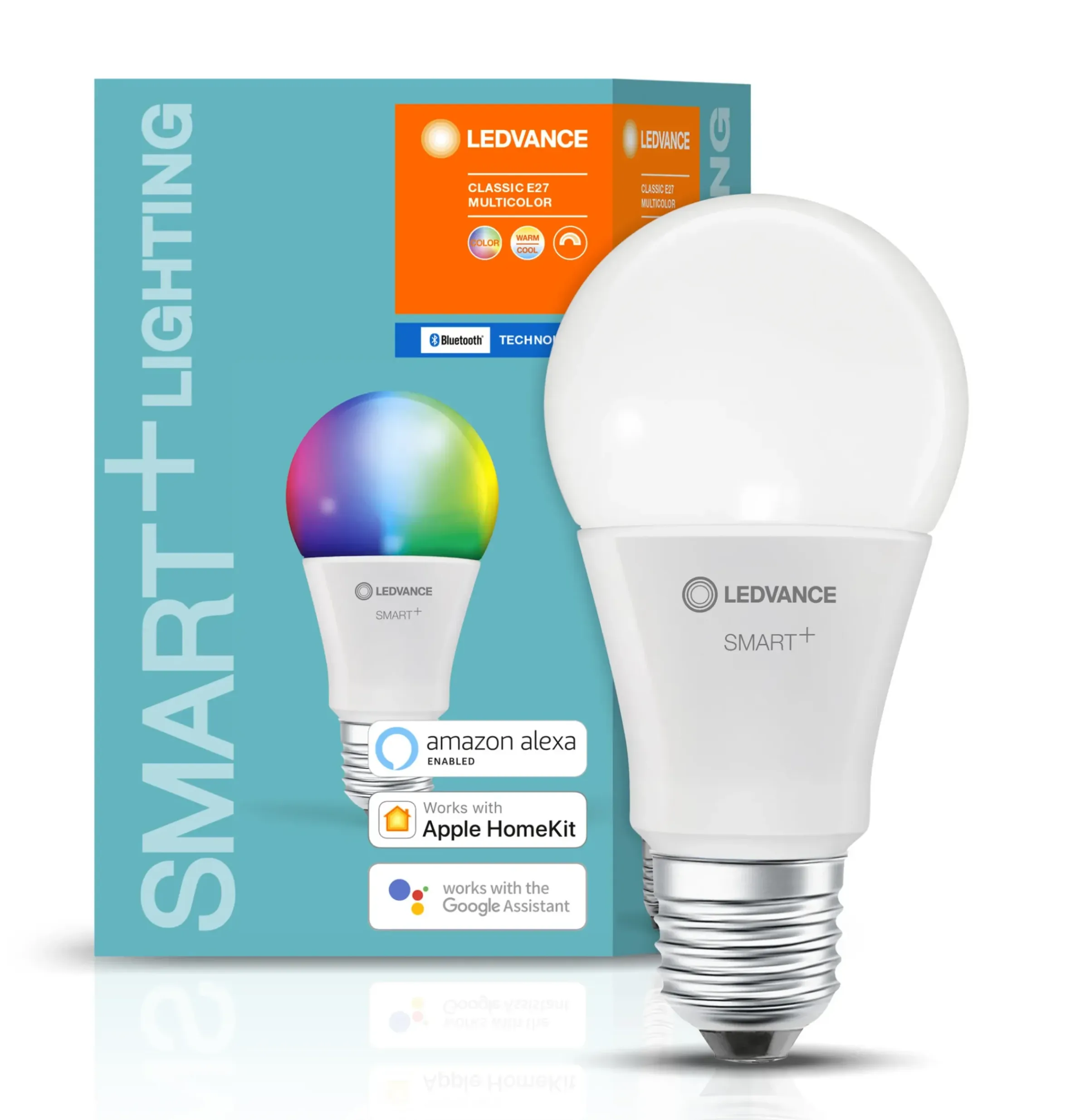 Ampoule Led E27 Connectee Verre/ Smart+ Multicolore Rgbw - Standard 10W= 60W - Ledvance