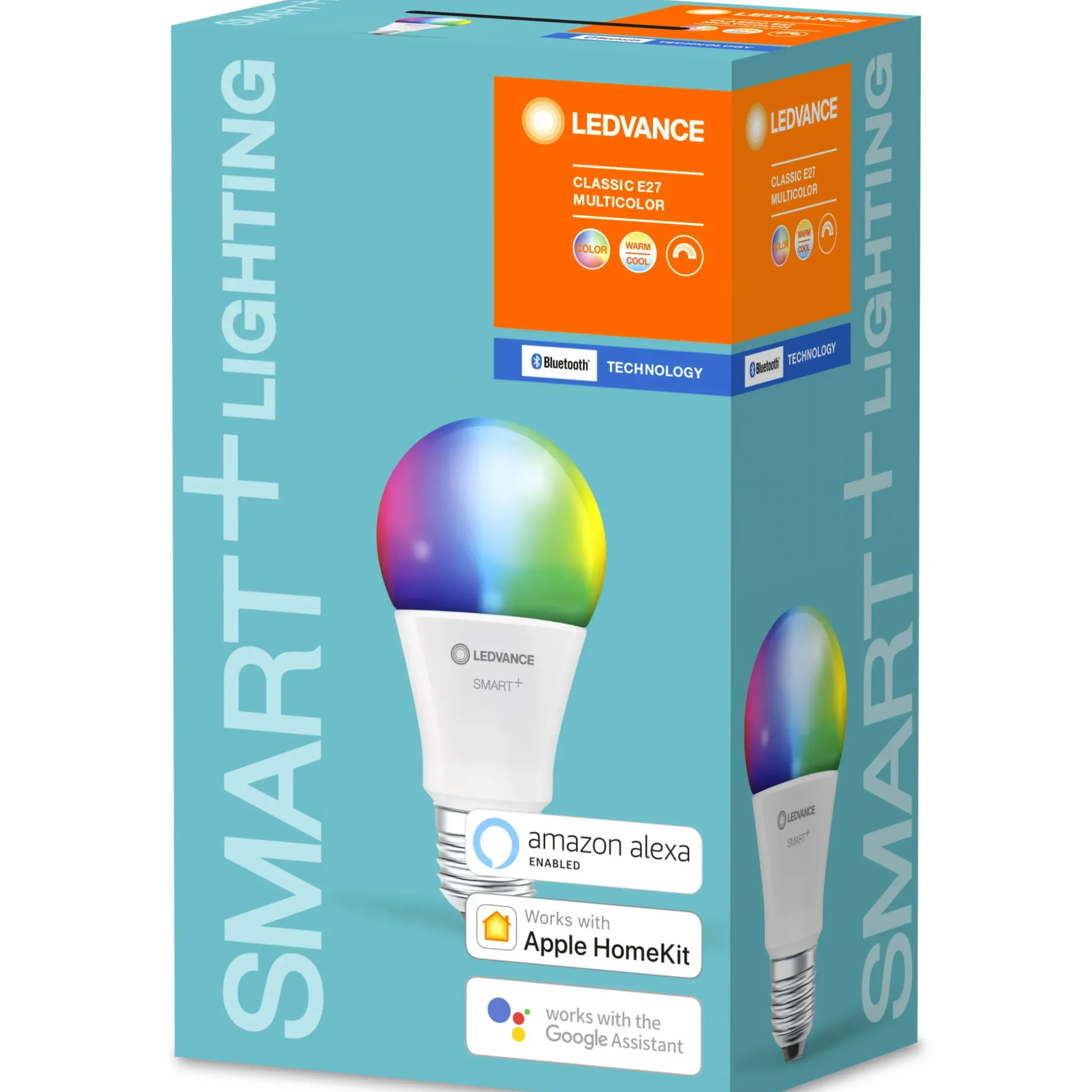Ampoule Led E27 Connectee Verre/ Smart+ Multicolore Rgbw - Standard 10W= 60W - Ledvance