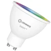 Ampoule Led Gu10 Smart+ Verre/ Spot 45° - Multicolore Rgbw / 4,9W=50W - Wifi / Variable - Ledvance