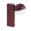 Applique Avec Prise Balancer Mini Metal Verre/ Lampe De Table - Orientable - Northern