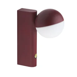 Applique Avec Prise Balancer Mini Metal Verre/ Lampe De Table - Orientable - Northern