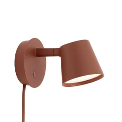 Applique Avec Prise Tip Led Metal Marron / Orientable - Variateur - Muuto
