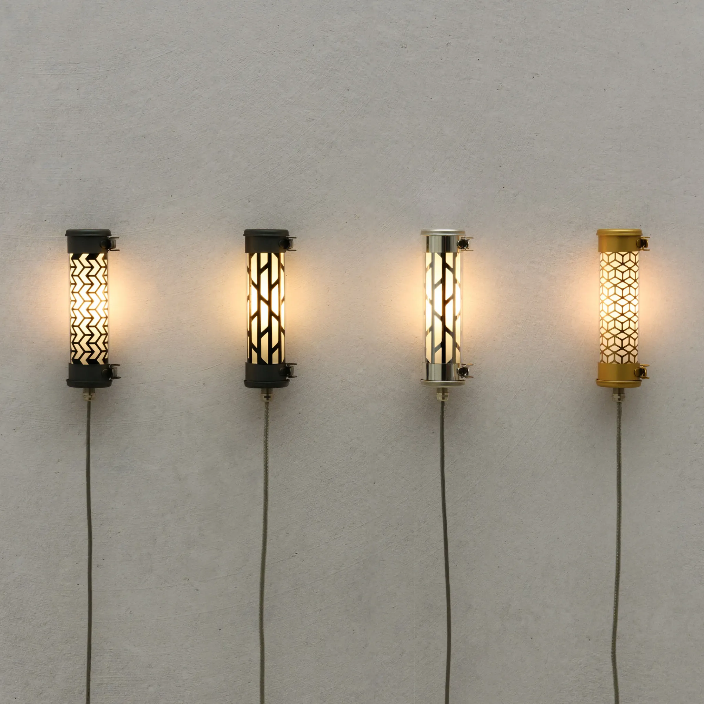 Applique D'extérieur Belleville Nano Metal Metal / L 27 Cm - Non Dimmable - Sammode Studio