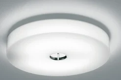 Applique D'extérieur Button Outdoor Plastiqueplastique/ Plafonnier - O 41 Cm - Flos