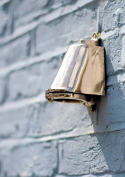 Applique D'extérieur Mast Light Led Or Metal Metal Bronze / H 14 Cm - Original Btc