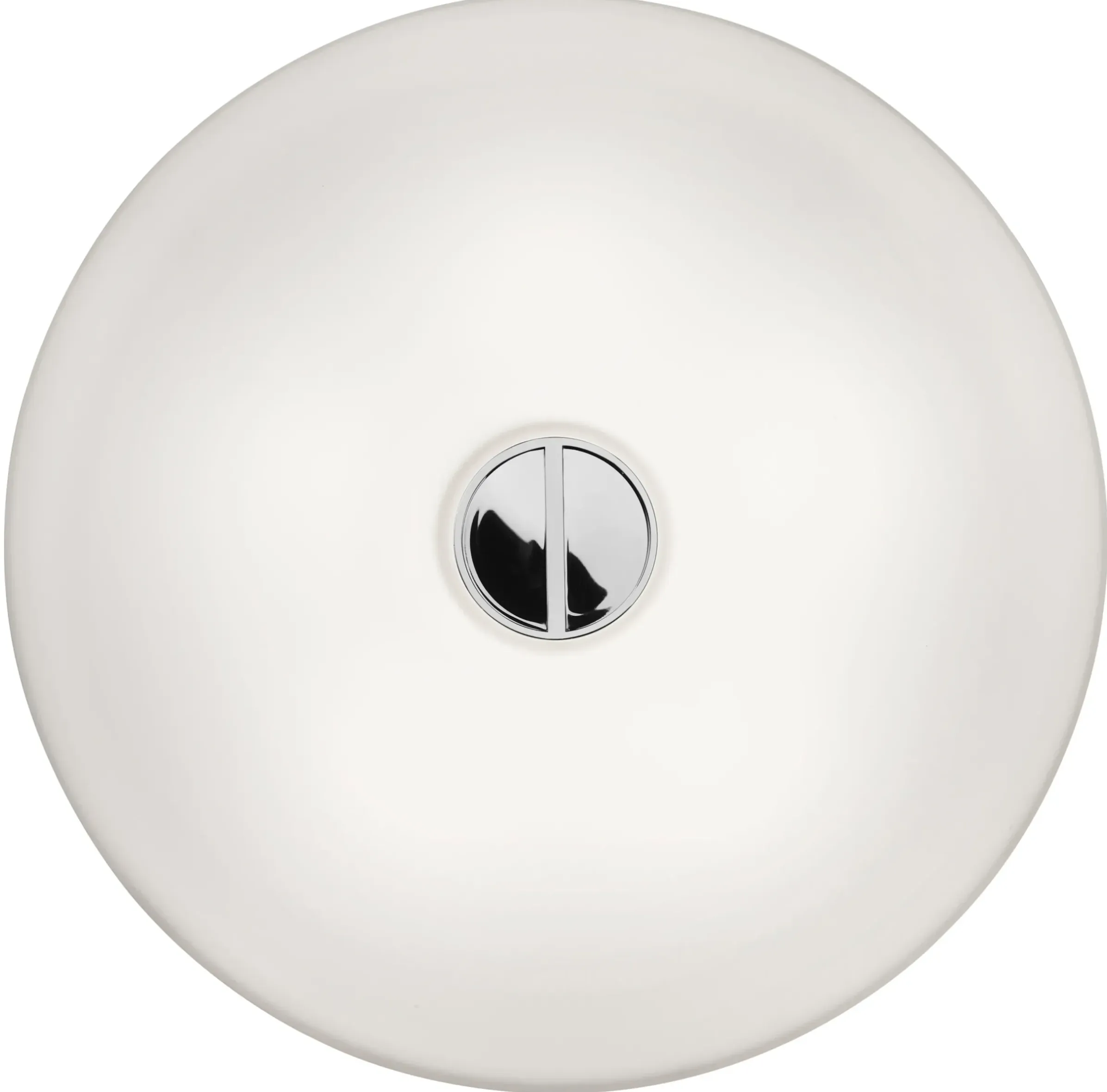 Applique D'extérieur Mini Button Outdoor Plastiqueplastique/ Plafonnier - O 14 Cm - Flos