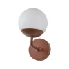 Applique D'extérieur Mooon! Led Metal Verre Rouge / O 15 Cm - Bluetooth - Fermob