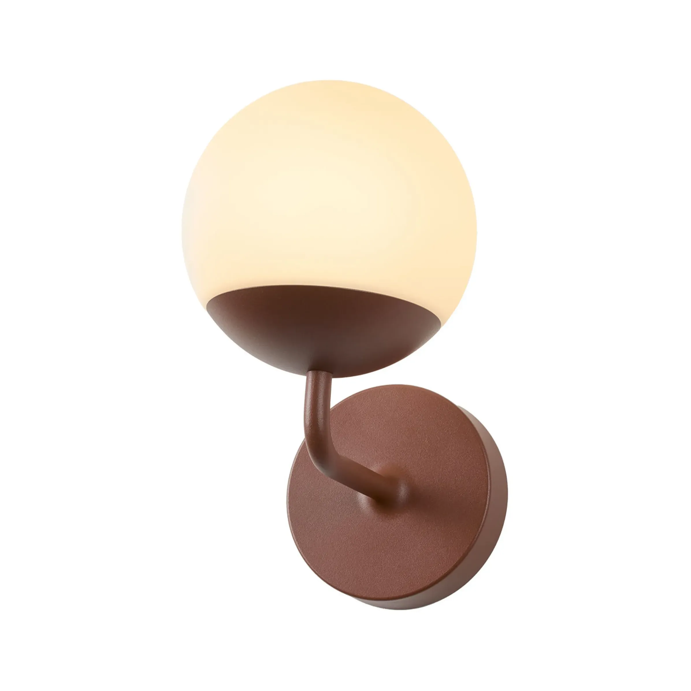 Applique D'extérieur Mooon! Led Metal Verre Rouge / O 15 Cm - Bluetooth - Fermob