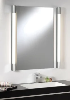 Applique D'extérieur Palermo Led Plastique Blanc Metal Metal & Plastique Blanc / L 90 Cm - Astro Lighting