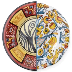 Assiette A Dessert Hybrid Ceramique / O 20 Cm - Seletti