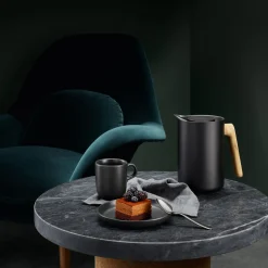 Assiette A Dessert Nordic Kitchen Ceramique Noir / O 18 Cm - Gres - Eva Solo