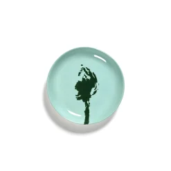 Assiette A Mignardises Feast Ceramique Bleu Xs / O 16 Cm - Serax