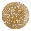 Assiette Carmel Ceramique Jaune Marron / O 26 Cm - Gres - Bloomingville
