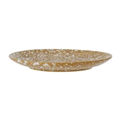 Assiette Carmel Ceramique Jaune Marron / O 26 Cm - Gres - Bloomingville