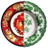 Assiette Creuse Hybrid Ceramique O 25,4 Cm - Seletti