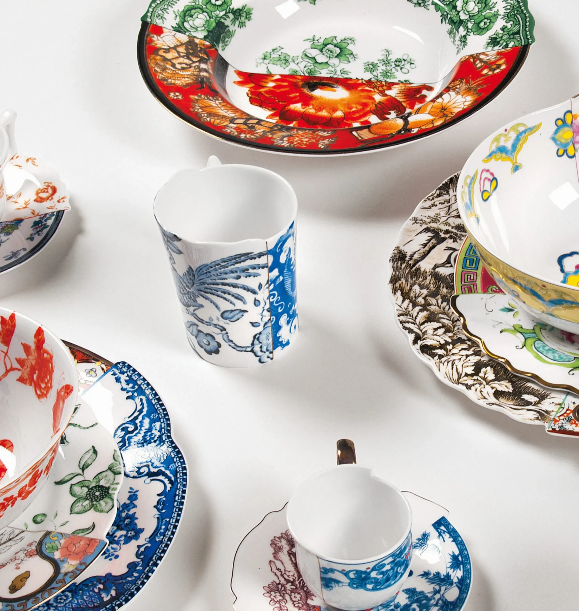 Assiette Creuse Hybrid Ceramique O 25,4 Cm - Seletti